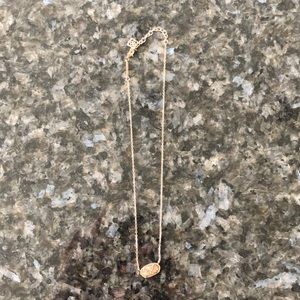 KENDRA SCOTT ROSE GOLD ELISA NECKLACE